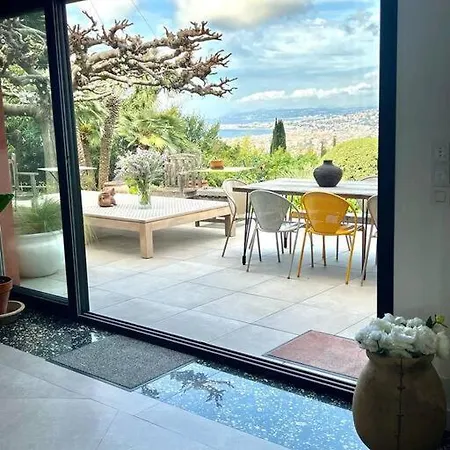 Avec Vue Et Piscine Villa Nice